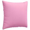 vidaXL Sofakuddar 2 pcs Rosa 45 x 45 cm tyg