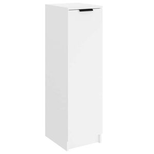 vidaXL Skosk&aring;p vit 30x35x100 cm konstruerat tr&auml;