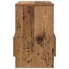 vidaXL Tidningshylla Gammalt tr&auml; 35 x 30 x 45 cm