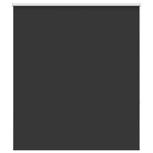vidaXL Rullgardin m&ouml;rkl&auml;ggning svart 135x130 cm tyg bredd 131,6 cm