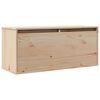 vidaXL V&auml;ggsk&aring;p 80x30x35 cm massiv furu