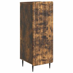 vidaXL Sideboard R&ouml;kt ek 34,5 x 33 x 92 cm Konstruerat tr&auml;