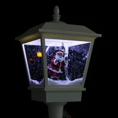 vidaXL Gatlykta med jultomte 180 cm LED