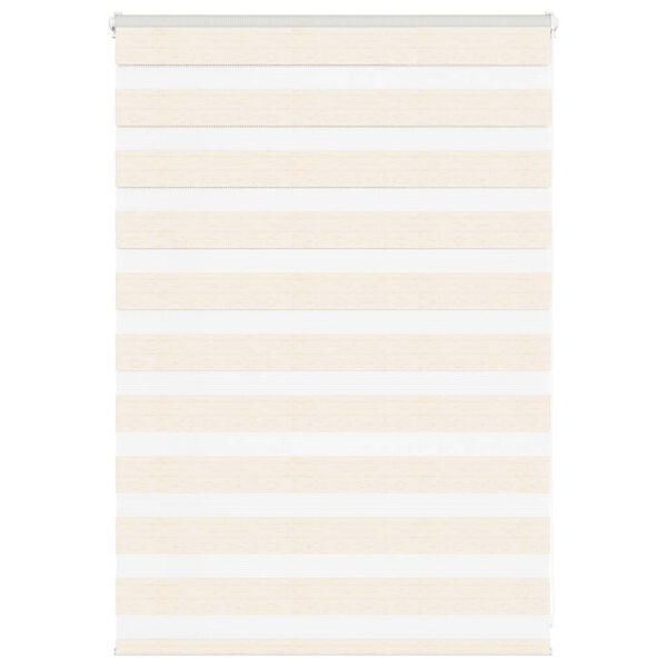 vidaXL Rullgardin zebra 115x100 cm tyg bredd 110,9 cm polyester