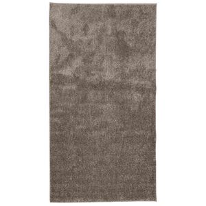 vidaXL Matta ISTAN l&aring;ngluggad glansig gr&aring; 80x150 cm