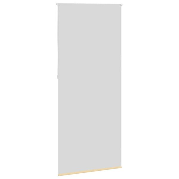 vidaXL Rullgardin m&ouml;rkl&auml;ggning 104,4x230 cm Tygbredd 100 cm beige