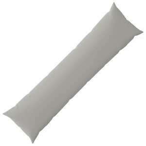 vidaXL Kudde med kudde HEERLEN Gr&aring; 40 x 145 cm Polyester
