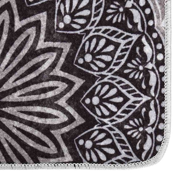 vidaXL Matta tvättbar 80x150 cm flerfärgad halkfri