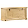 vidaXL Skosk&aring;p Corona 99x32x47 cm massiv furu