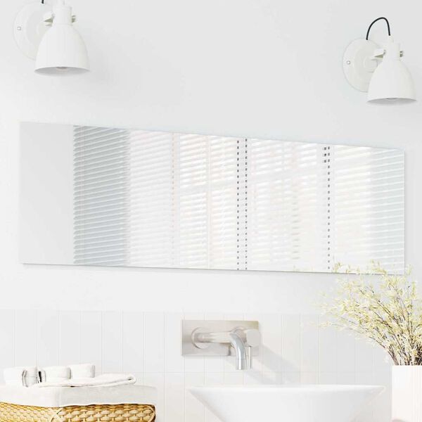 vidaXL Väggspegel 30 x 100 cm härdat glas