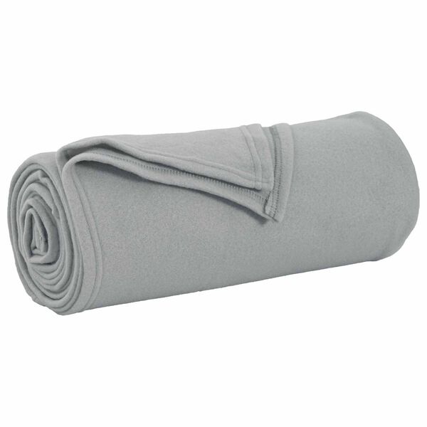 vidaXL Filtar 6 pcs Gr&aring; 240 x 220 cm Fleece
