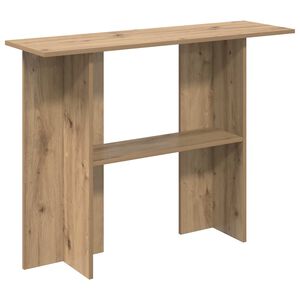 vidaXL Konsolbord Artisan-ek 100 x 30 x 75 cm Konstruerat tr&auml;