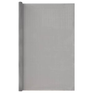 vidaXL N&auml;tduk 120 x 500 cm 120 Mesh Rostfritt st&aring;l 201 Silver