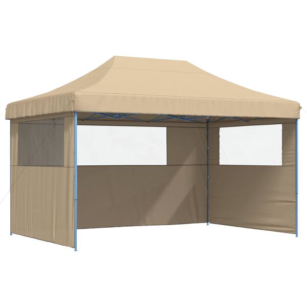 vidaXL Partyt&auml;lt Beige 292 x 440 x 315 cm Oxford Tyg