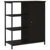 vidaXL Sk&auml;nk svart 70x30x80 cm konstruerat tr&auml;