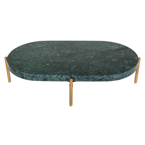 House Nordic Serveringsbricka marmor med ben Remi grön