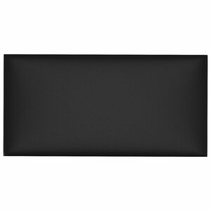 vidaXL V&auml;ggs&auml;nggavel 12 st 30 x 15 cm Svart tyg