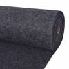 vidaXL Matta Antracit 1,2 x 10 m Polyester