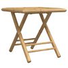 vidaXL Hopf&auml;llbart tr&auml;dg&aring;rdsbord 45x45x45 cm bambu