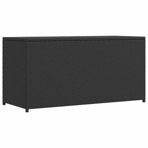 vidaXL Dynbox 120x50x60 cm konstrotting svart