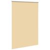 vidaXL Rullgardin m&ouml;rkl&auml;ggningsbeige 150x210 cm tyg bredd 146,6 cm