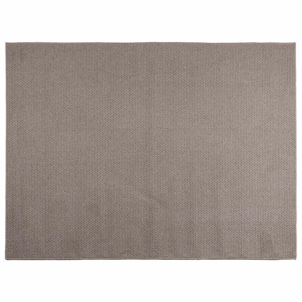 vidaXL Omr&aring;desmattor Rektangul&auml;r LUGO Taupe 200 x 140 cm Polyester