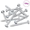 vidaXL Tr&auml;skruv 3273 pcs Silver 9,8 x 53 mm St&aring;l
