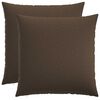 vidaXL Kasta Kudde 2 st HEERLEN Taupe 70 x 70 cm Tyg