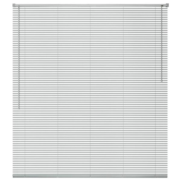 vidaXL Persienner aluminium 120x220 cm silver