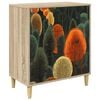 vidaXL Kommode ZAANDAM Skogsprint 66 x 36,5 x 75 cm Konstruerat tr&auml;