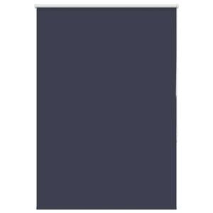 vidaXL Rullgardin m&ouml;rkl&auml;ggning marin 115x130 cm tyg bredd 110,7 cm