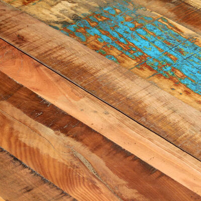 vidaXL Matbord 118x60x76 cm massivt återvunnet trä