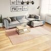 vidaXL Mjuk matta HUARTE med kort lugg tv&auml;ttbar rosa 200x280 cm