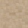 WallArt Läderplattor Borret sandbeige 32 st