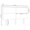 vidaXL Sänggavel 144x6x82,5 cm massiv furu