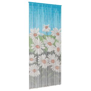vidaXL Insektsd&ouml;rrgardin flerf&auml;rgad 200 x 90 cm Bambu