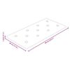 vidaXL Väggpaneler 12 st brun 60x30 cm konstläder 2,16 m²