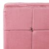 vidaXL Avkopplingsstol 65x79x87 cm rosa sammet