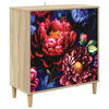 vidaXL Sideboard KIEL Sonoma-ek 69 x 33 x 75 cm Konstruerat tr&auml;