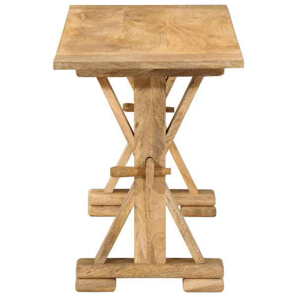 vidaXL Bänk 110x35x45 cm massivt mangoträ