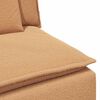 vidaXL Modul&auml;r mittmodul f&ouml;r soffa med dynor beige 100 cm