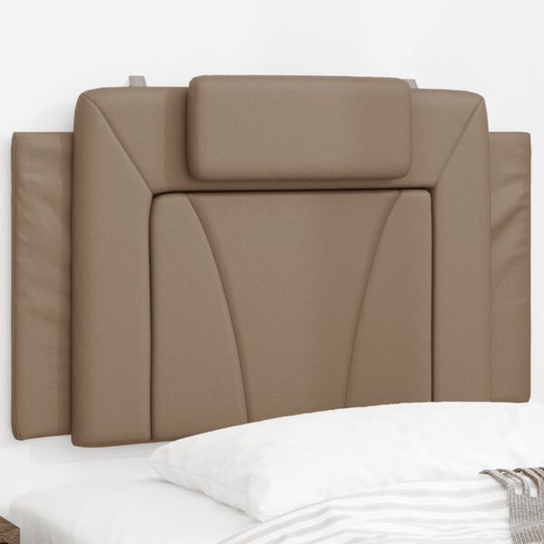 vidaXL Headboard Cushion "Viana" Cappuccino 80 cm Faux Leather