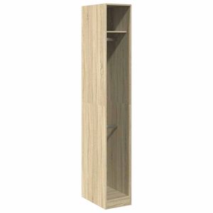 vidaXL Garderob sonoma-ek 30x50x200 cm konstruerat tr&auml;