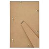 vidaXL Fotoramar 3 st f&ouml;r bord vit 13x18 cm MDF