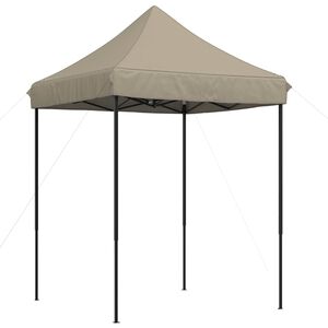 vidaXL Partyt&auml;lt Taupe 200 x 200 x 306 cm Oxford Tyg