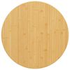 vidaXL Bordsskiva &Oslash;70x2,5 cm bambu