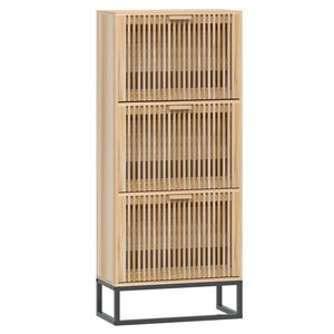 vidaXL Skosk&aring;p 52x25x120 cm konstruerat tr&auml;