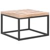 vidaXL Soffbord 50x50x33,5 cm massivt tr&auml;