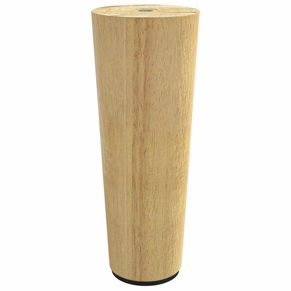 vidaXL M&ouml;belf&ouml;tter 2 pcs Brun &Oslash; 44 x 100 mm Massiv Eukalyptus Tr&auml;