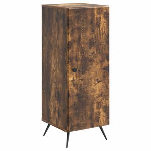 vidaXL Sideboard R&ouml;kt ek 33 x 34,5 x 90 cm Konstruerat tr&auml;